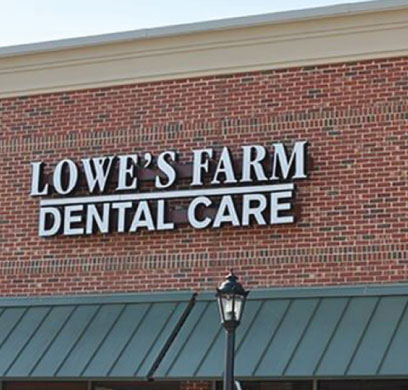 Exterior of Lowes Farm Dental Care & Orthodontics in Mansfield